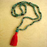 Zeleni žad, ogrlica - tradicionalni stil izrade